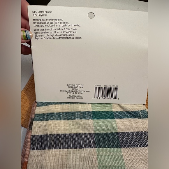 🍁 NEW Cotton placemats and napkins set for thanksgiving - Picture 7 of 15